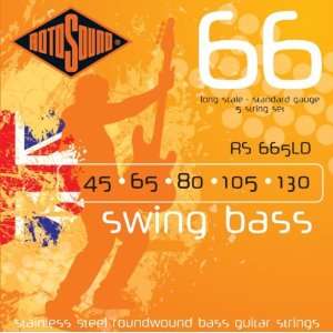   Swing Bass 5 String .045 .130 Electric Bass Strings 