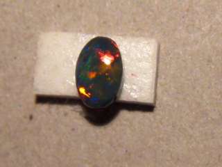 BLOOD RED/ PURPLE__ NEON GEM GRADE AAA BLACK OPAL  LOOSE__ N 3  