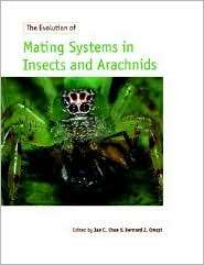 The Evolution of Mating Systems in Insects and Arachnids, (0521589762 