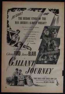   journey starring glenn ford the movie is about the work of john