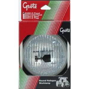  Grote 63291 5 Round Flood Halogen Work Lamp Automotive