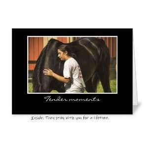  Tender Moments love Greeting Card: 5 x 7   Free Shipping 
