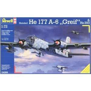  Heinkel He177A6 Greif Bomber w/3 Hs293 Guided Missiles 1 