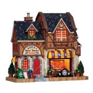  Caddinton Village Bauers Wiener Schnitzel Haus Lighted 