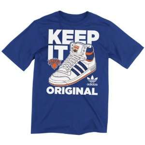   Blue adidas Originals Keep It Original T Shirt