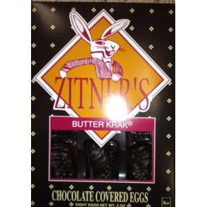 Zitners Butter Krak Dark Chocolate Covered Eggs 2 Boxes 18 Eggs 