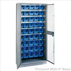   All Welded Visible Storage Cabinet with 45 Bins: 72 H x 36 W x 18 D