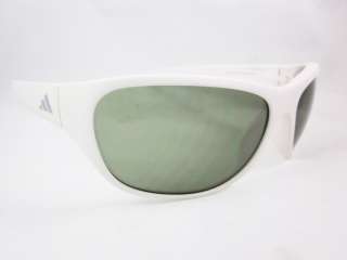 ADIDAS A 387 KASOTO Sunglasses Off White w Green A387 6055  