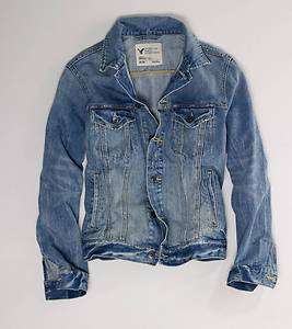 NEW American Eagle Outfitters AE Mens Denim Jacket New for Spring 