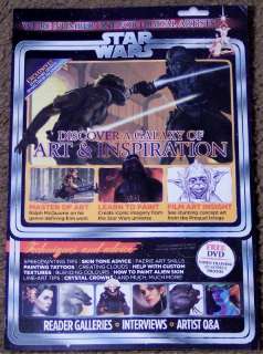   Sci Fi + DVD October 2011 ART Of STAR WARS Characters & Creatures NEW