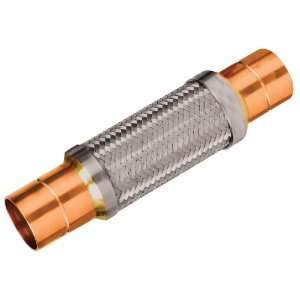 Stainless Steel 304 Braided Refrigerant Service Hose, 1 Copper Sweat 
