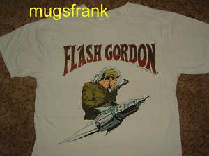 New Flash Gordon Super Hero Rocket T Shirt  
