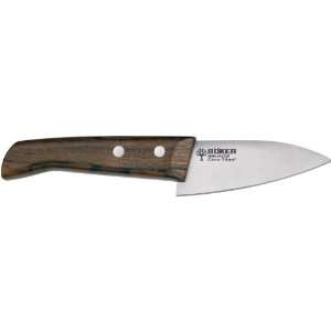 Boker Cera Titan Vegetable Knife 3 1/2 Blade, Ziracote Wood Handles 