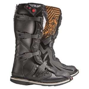  Fly Racing Maverik MX Youth Boots , Color: Black, Size: 6 