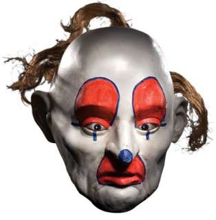 BATMAN Movie Jokers Henchman Grumpy Clown 3/4 Face Mask  