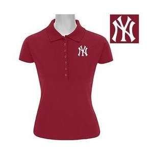   Womens Remarkable Polo by Antigua   Dark Red Small: Sports & Outdoors