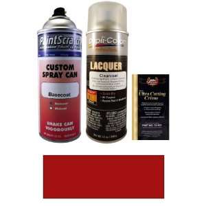   Red Pearl Spray Can Paint Kit for 2013 Kia Rio (BEG): Automotive