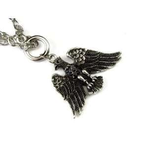  The Eagle, Symbol of Freedom and Courage, Pewter Pendant 