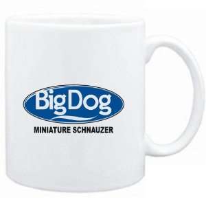  Mug White  BIG DOG : Miniature Schnauzer  Dogs: Sports 