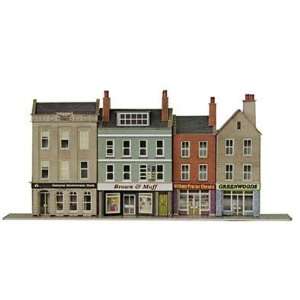   Pn106 Modern Low Relief Bank & Shops   Card Kit