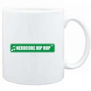  Mug White  Nerdcore Hip Hop STREET SIGN  Music Sports 