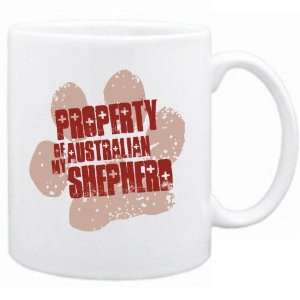  New  Property Of My Australian Shepherd  Mug Dog