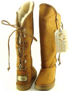 LOVE COLLECTIVE CORSET Chestnut Womens Winter Boot Astralian 4 EUR 36 