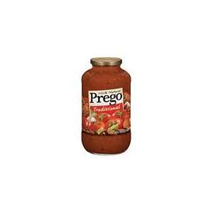 Prego Traditional Pasta Sauce   8 Pack: Grocery & Gourmet Food