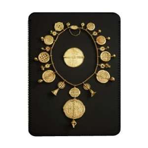 Asante pectoral, from Ghana (gold) by   iPad Cover (Protective 