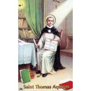  Thomas Aquinas Custom Prayer Card Toys & Games