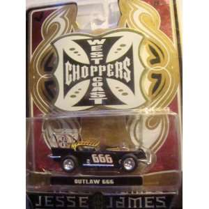  West Coast Choppers  Jesse James Outlaw 666 Rubber mags 