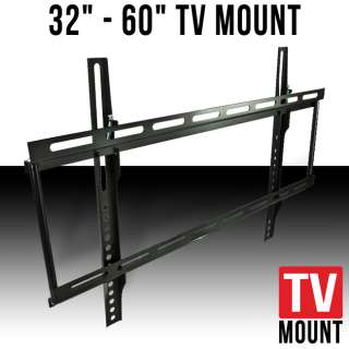 TV Wall Mount For 32 37 42 46 50 52 60 LCD LED PLASMA Display Flat 