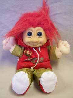 Russ NFL SF 49ers Troll Doll Red Hair Wind Suit Pin 12  
