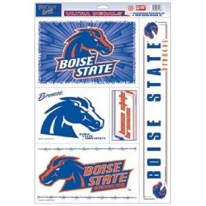 Boise State Broncos Static Cling Decal Sheet Sports 