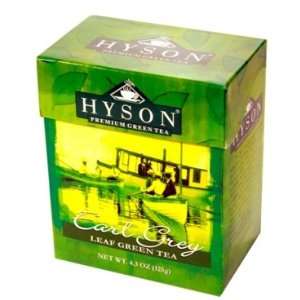 EARL GREY (Green Tea) HYSON, Loose Packaging in Flip Top Cartons 