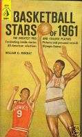 Basketball Stars of 1961  Wilt Chamberlain  