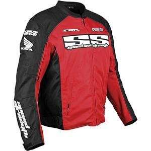   Strength CBR Project H Textile Jacket   Large/Red/Black Automotive