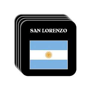 Argentina   SAN LORENZO Set of 4 Mini Mousepad Coasters 