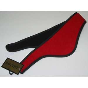  UNISEX Ear Warmer (Red / Black) 100% POLYESTHER 
