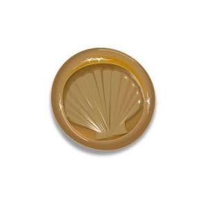  Faux Wax Seals   Gold Shell (50 Seals) Arts, Crafts 