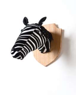   SEE! ZEBRA WALL MOUNT FROM WILD AFRICA COLLECTION. HAND MADE.  