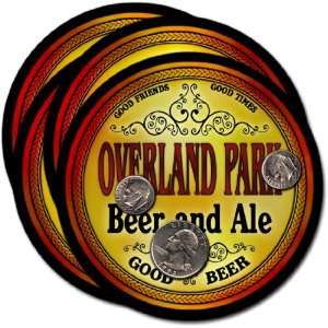  Overland Park, KS Beer & Ale Coasters   4pk Everything 