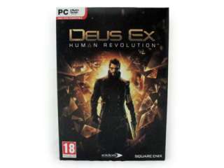 Deus Ex: Human Revolution (PC, 2011)   BOXED DVD 662248910208  