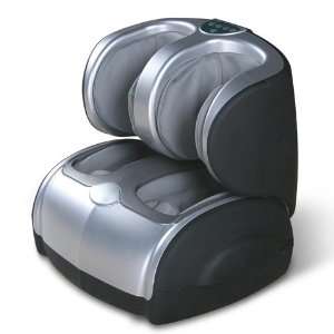  Air Pressure Leg, Foot, Ankle, and Calf Massager (Silver 