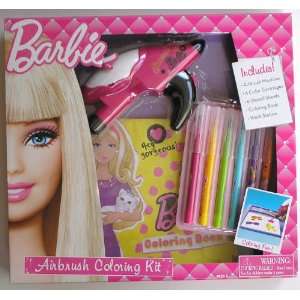  Barbie Airbrush Coloring Kit Toys & Games