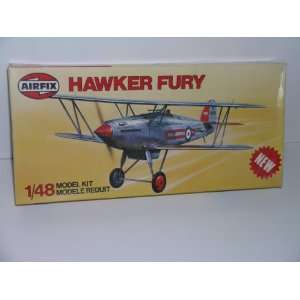 British Hawker Fury   Plastic Model Kit 