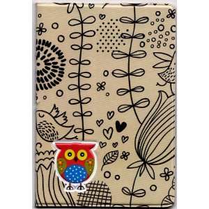  Owl Airmail 3D Passport Cover ~ NO more bent corners while 