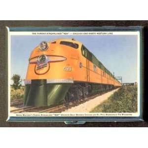   TRAIN CHICAGO NORTH WESTERN ID CIGARETTE CASE WALLET: Everything Else