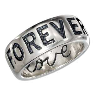   Forever Yours Band Ring (i Love You Inside) (size 07) Jewelry