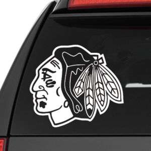 Chicago Blackhawks Logo NHL Vinyl Decal Sticker 6x5.25  